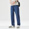 Jeans Herren Locker Gerade Sommer Neuer Stil Jugend Business Casual Hosen Sommer Elastisch Herren Lange Hosen