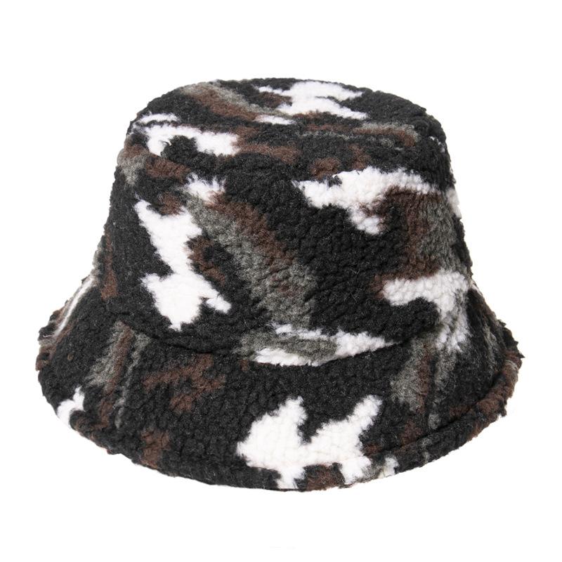 Hat Versatile Style Pattern Womens Warm Fishermans Hatscaps