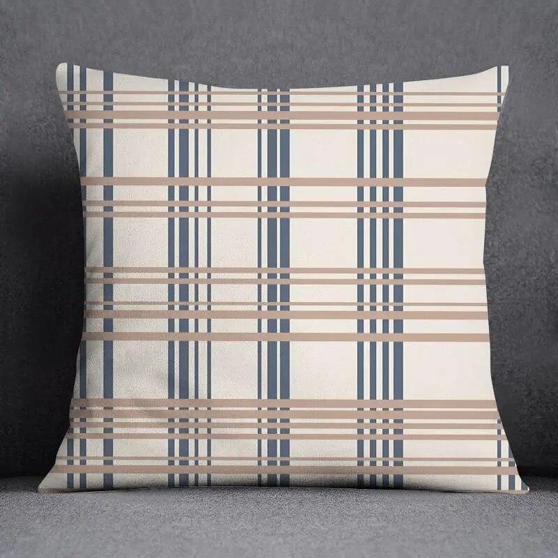 45x45cm Severský květinový geometrický vzor Dekorativní povlak na polštář Obývací pokoj Pohovka Kancelářský povlak na polštář Domácí dekorace