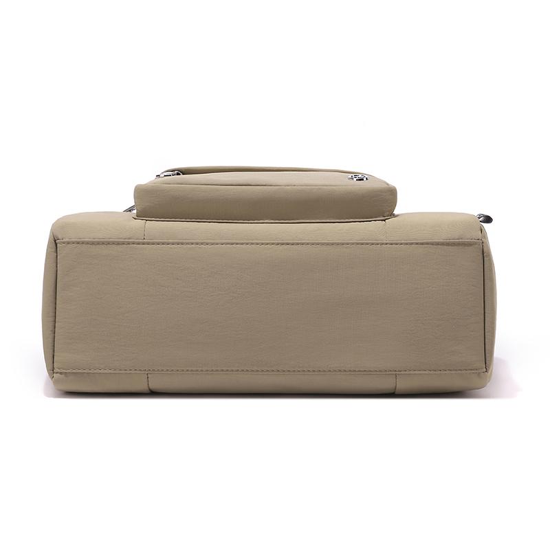 Solid Color Large Capacity Shoulder Bag Women's Tote Bag