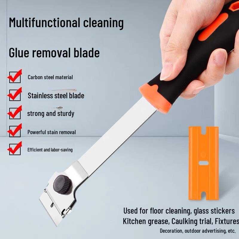 Multifunctional Mini Spatula for Cleaning, Decontamination, and Glue Scraping in Car Film Applications.