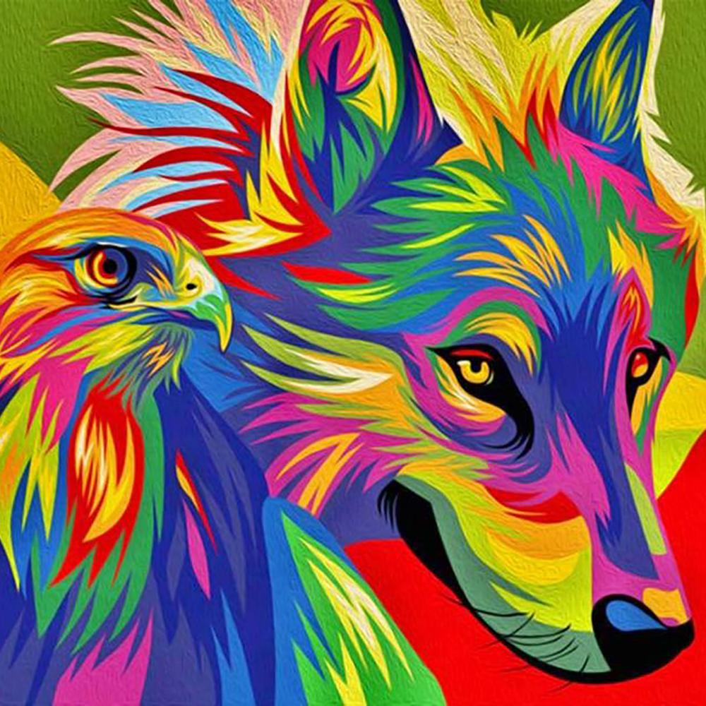 

5D DIY алмазная живопись животных мозаика полная Алмазная квадратная/круглая Алмазная вышивка набор крестиков домашняя стена декоративное искусство Square Drill 30x30cm