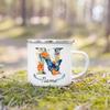 Personalisierte Tasse Floraler Initialen Name Tasse Individuelle Kaffee Heißschokolade Tassen Hochzeit Geburtstag Muttertag Weihnachten Geschenke für Sie