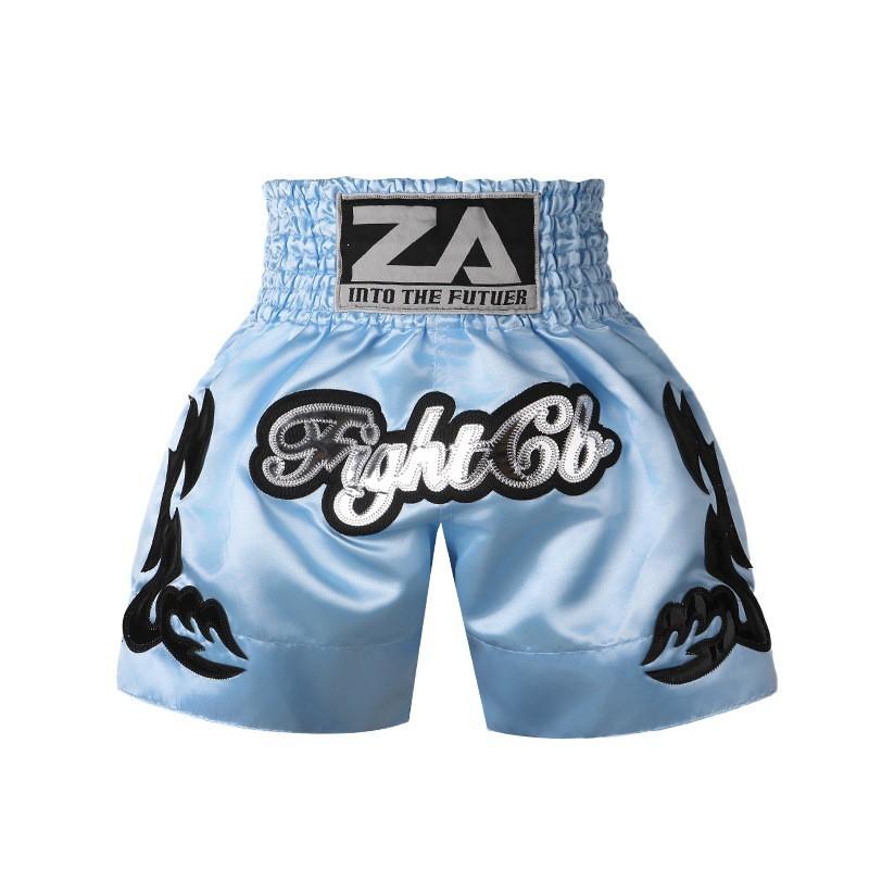 Breathable Muay Thai Shorts Cycling Jersey Training Martial Arts Combat Sports Wear Men Women