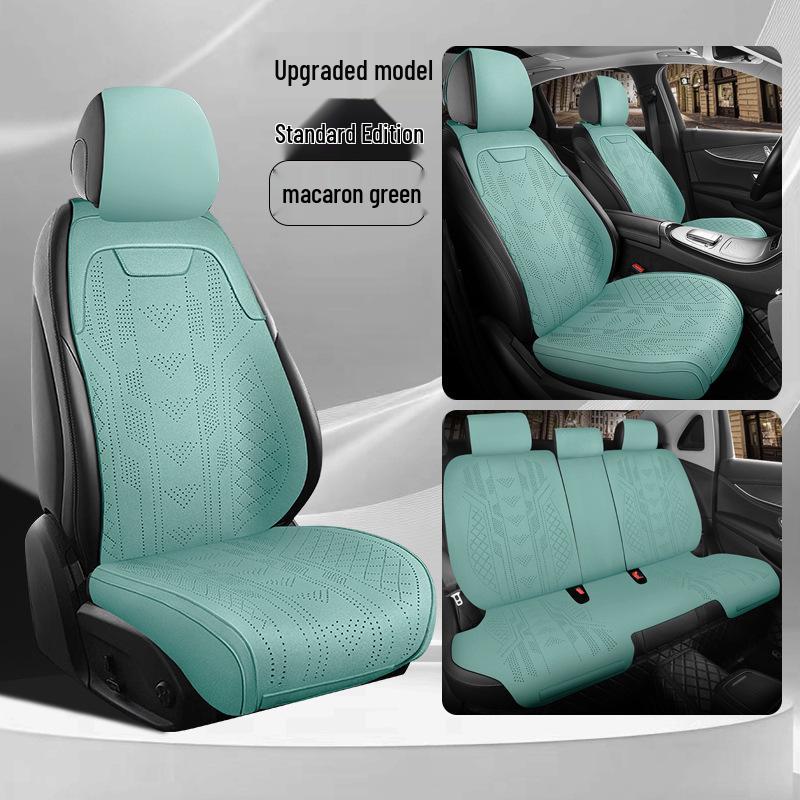 Geely Galaxy L7 Suede Seat Cushions & Covers - Long Teng MAX Asian Games Edition