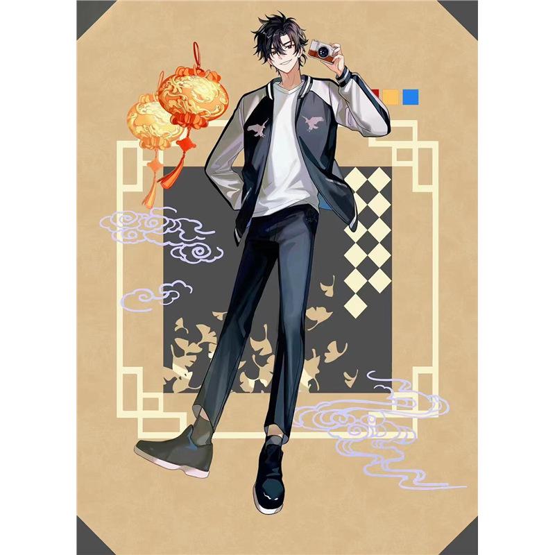 Link Click Peripherals: Extra-Large Acrylic Standee - Exquisite Qiao Ling & Lu Guang Desktop Ornament