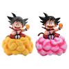 Anime Dragon Ball Son Goku Figure Somersault Cloud Model Doll Dragon Ball Car Toy Action Figure PVC Sitting Position