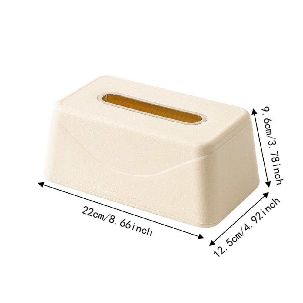 Built-in Spring Tissue Box Holder Large Capacity Paper Holder Durable Tissue Box Cover Living Room