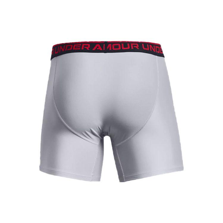 Under Armour Performance Boxerjock Logo Print Underwear Men Underwear Gray 1361650-011