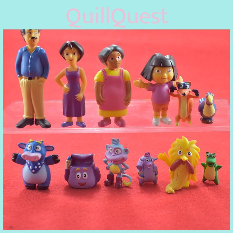 Atemberaubendes Dora die Entdeckerin Figurenset – Spielset mit 12 bezaubernden Figuren für Sammler