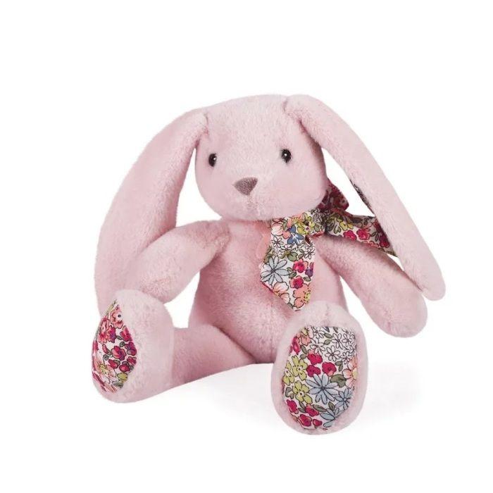 Histoire d'Ours - Peluche Lapin - Rose - 25 cm - Copains calins