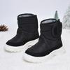 Children Winter Warm Snow Boots Baby Anti-slip Soft Thicken Sole Short Boots Girls  Hook Shoes Boys Waterproof Snow Boots