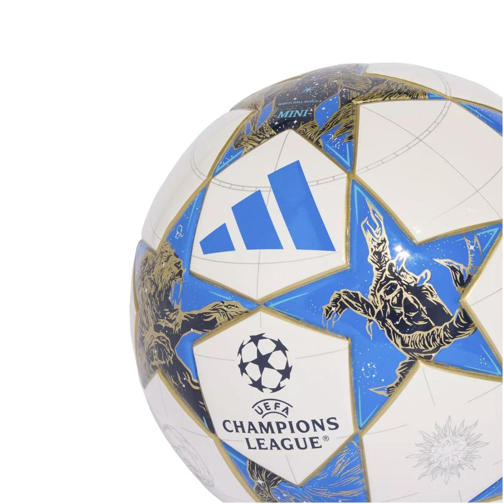 adidas UEFA Champions League Mini Ball, Unisex white Football