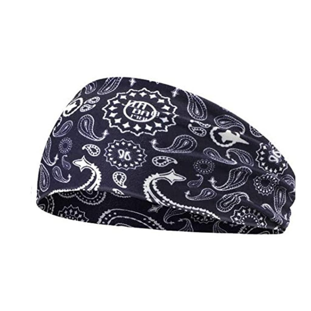 Unisex Running Fitness Headband For Sports Yoga Sweatproof Elastic Cotton Headscarf