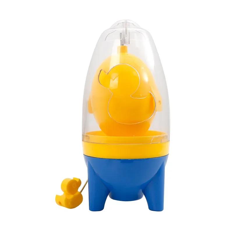 Manual Home Egg Puller Food Grade Silicone Hand Eggs Shaker Mixer Egg Mixing Tool for Hard Boiled Eggs for Kitchen