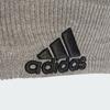 Adidas Men's Knit Logo Cuff Beanie DMD78, Medium Gray Heather/Black (IY7665), Sizes 57-60cm