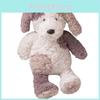 Ins Cute Dog Plush Toy With Long Fur Pp Cotton Filling Gift For Kids And Girlfriends