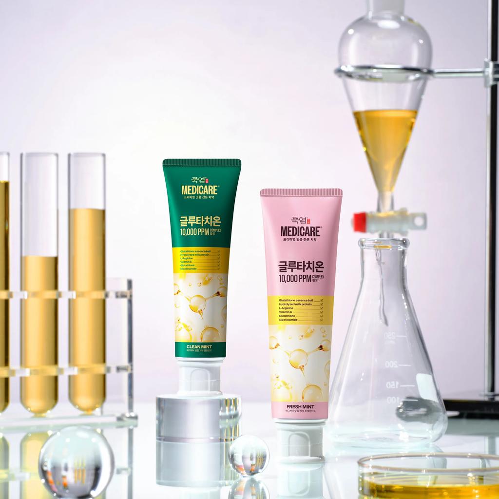 Jukyeom MedicaCare Glutathione Toothpaste for Sensitive Teeth & Gum Care (Choose 1 of 2 Types)
