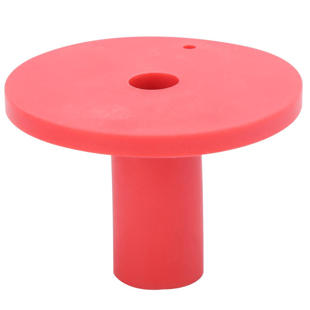 38mm Golf Rubber Tee Holder Golf Training Aid for Driving Range and Practice MatRed