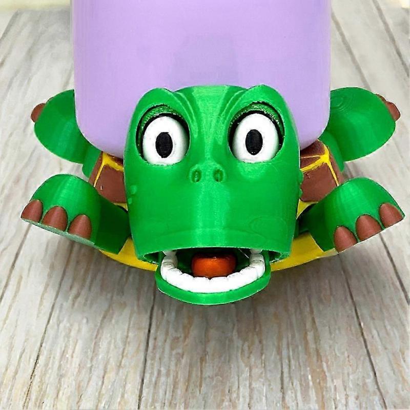 3d Print Turtles Coaster Funny Animal Cup Holder Anti Heat Resistant Decorative Place Mats for Office Desk
