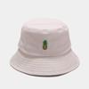 Panama Bucket Hat Fruit Strawberry Embroidered Fishing Cap Men Women Travel Beach Sun Hats