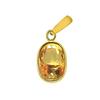 Yellow Sapphire Gemstone Handamde Pendant Astrological Purpose Gold Plated Neckalce For Men And Women