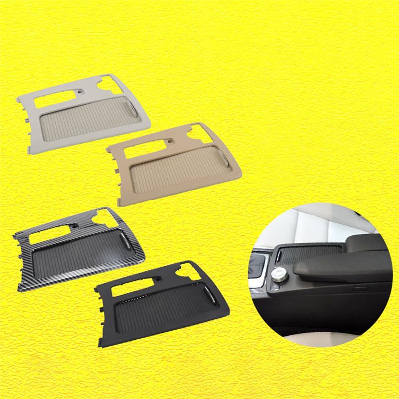 Car Center Console Roller Blind & Water Cup Holder Cover Kits For W204 W212 A2046807607 A20468047089051 D Parts