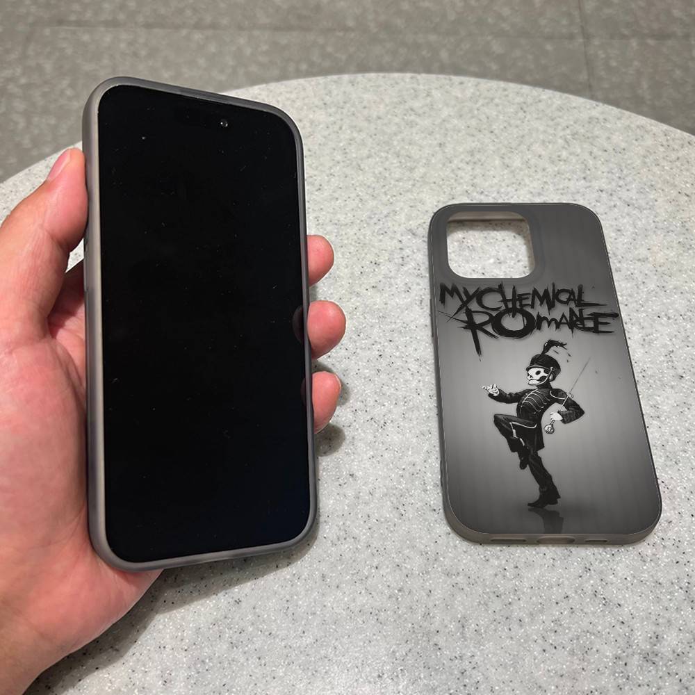 My Chemical Romance For Iphone 17 16 15 14 Plus 13 12 11 Pro Max Pro Luxury Stripe Phone Cases