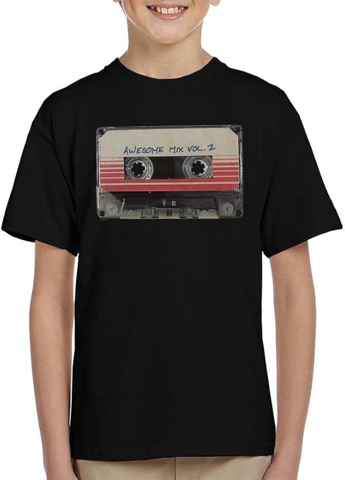 Marvel Guardians of The Galaxy Vol 2 Awesome Mix Vol 2 Kid s T-Shirt 110
