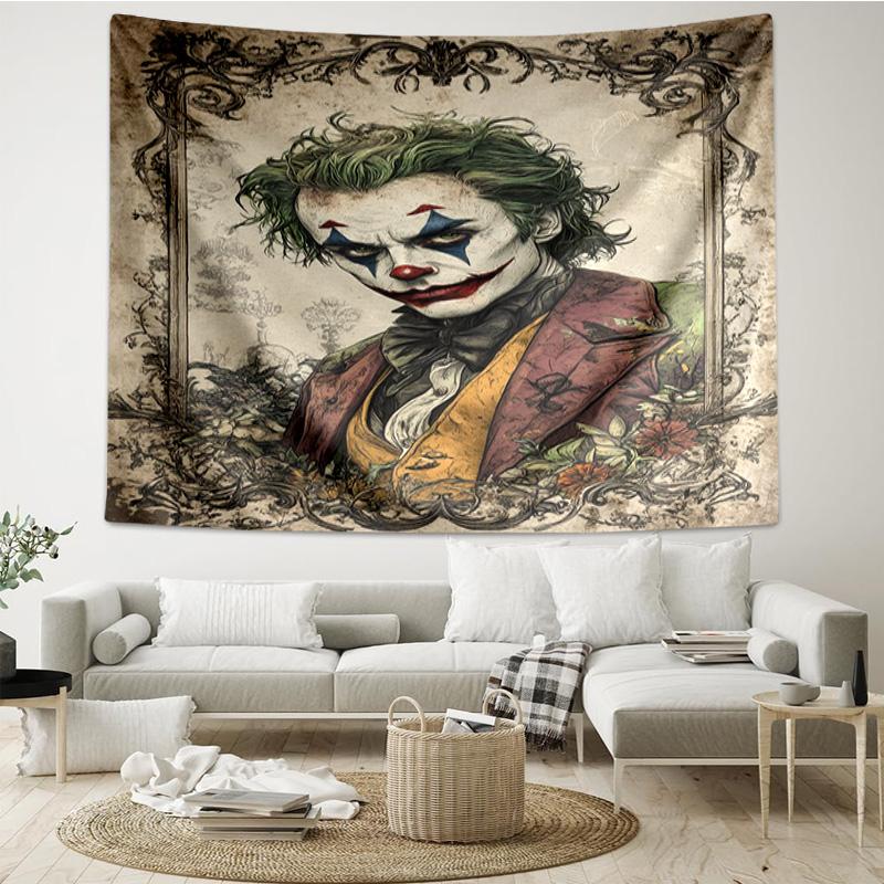 Jo-ker Floral Portrait Tapestry Hanging for Bedroom,Livingroom, Playroom,Decor Art Room Wall Tapestry Holiday and Birthday Gifts