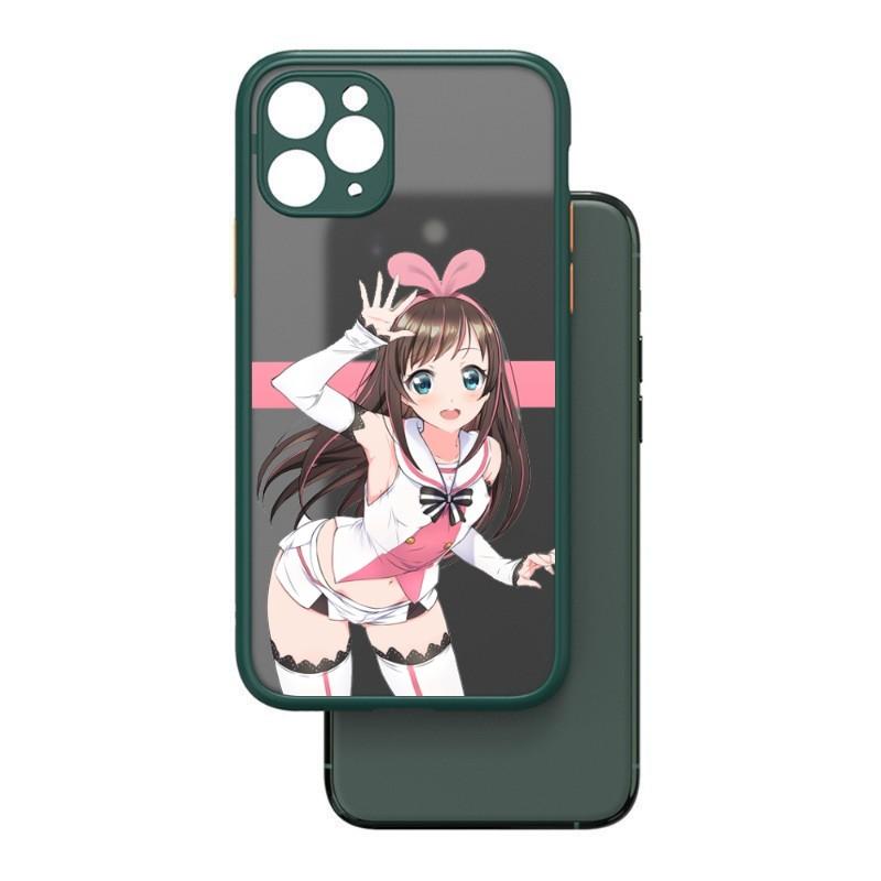 Cute Virtual Idol Kizuna AI Phone Case For IPhone 14 13 12 11 Mini Pro Max XS X Max XR 8 7 Plus SE 2022 Skin Color Phone Cover