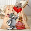 Tom And Jerry Adventure Suitable blanket for offices, travel, living rooms also a good gift for friends and family Suitable for all seasons.