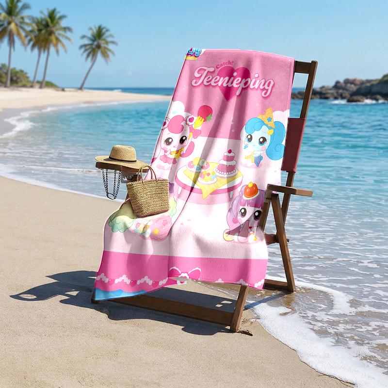 Magic Sweety Fashion Beach Towel: Ideal for Summer Adventures Soft, absorbent and quick drying suitable for swimming and bathing
