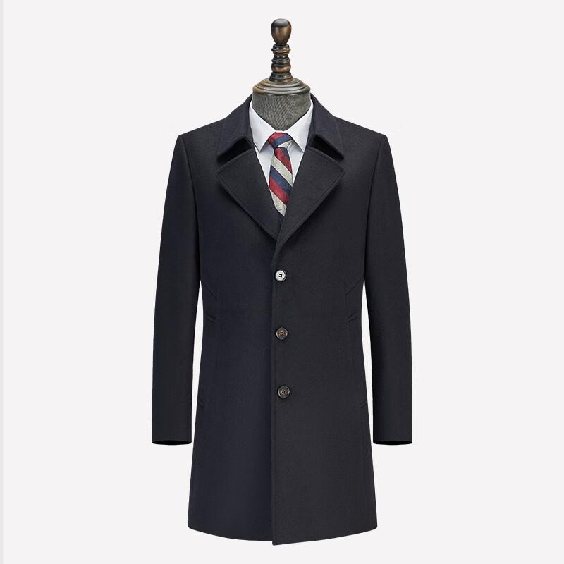 Men's Professional Wool Blend Overcoat