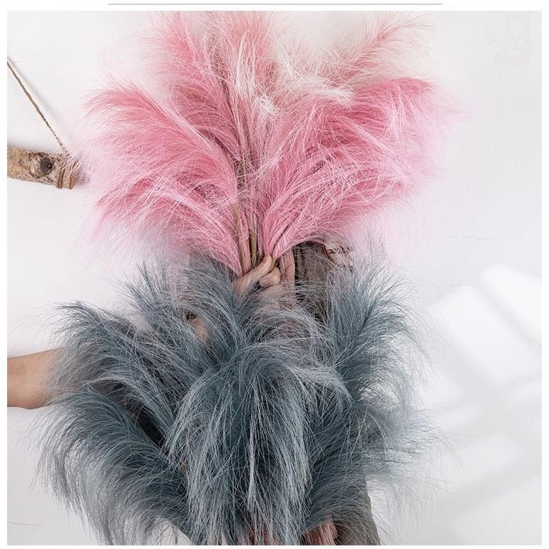 Decorative Reed Pampas Artificial Flower Living Room Decoration Fake Flowers Green Plants Wedding Crafts Shooting Props