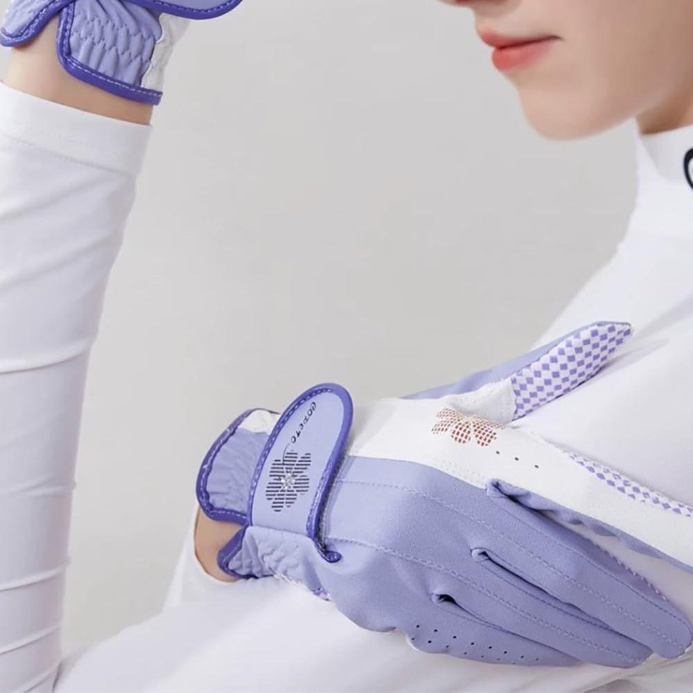 A Pair Enhanced Grip Golf Gloves Breathable Golf Accessories Ladies Golf Gloves  for All Weather