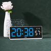 Popular LED Alarm Clock Multifunctional Alarm Clock Simple Desktop Clock Temperature Display Multiple Sets of Alarm Clocks 1110
