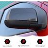 Carbon Fiber Rearview Mirror Cover Trim Shell Kit Car Rear View Side Mirror Exterior Decoration Accessories for Chevrolet Colorado 2014-2022,for GMC