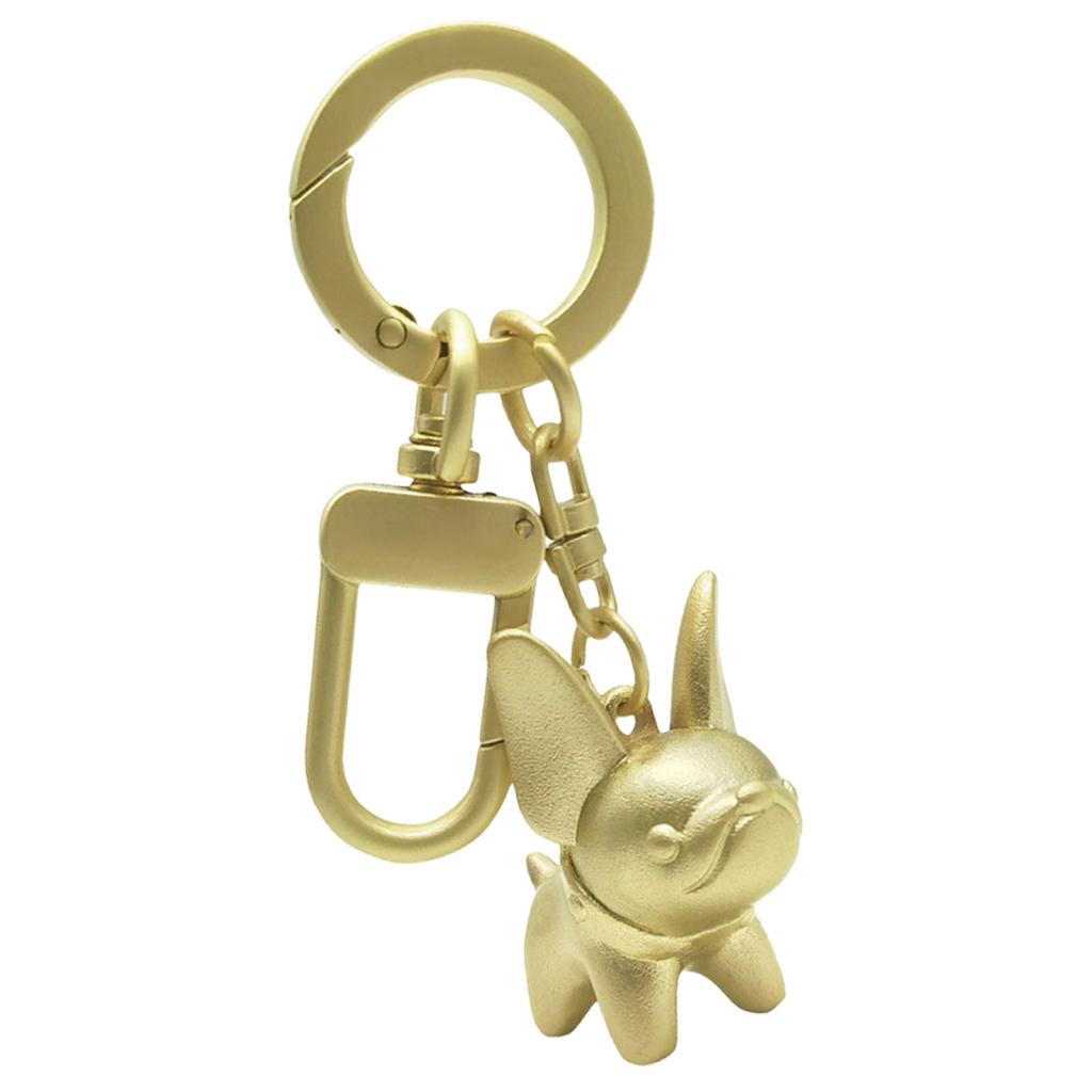 Stylish Key Holder Key Pendant Metal Key Adornment Dog Shape Stylish Key Jewelry Metal Texturte for Various Occasion