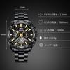 RORIOS Men's Watch, Multifunctional, Date Display, Quartz, Luminous, Lightweight, Waterproof, Work, Commute, Stylish, Popular, Simple, Business,