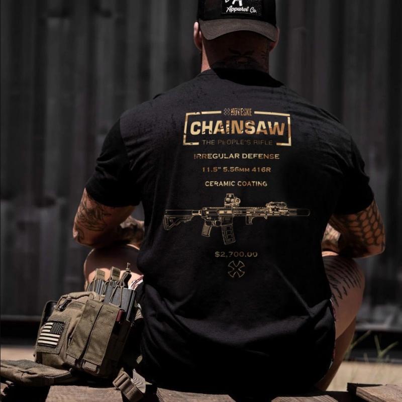 American Summer Cotton Tactical Printing Trendy Brand T-shirt Military Fan Shooting Training Men's Outdoor Short-sleeved T-shirt