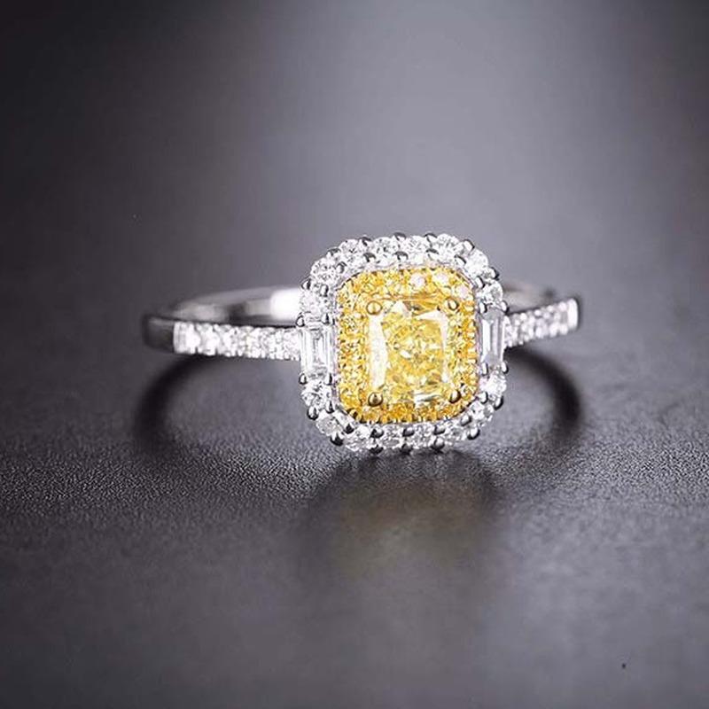 Sace Gems Classic Copper Alloy Zircon Ring Ladies Jewelry Wedding Promise Party Gift