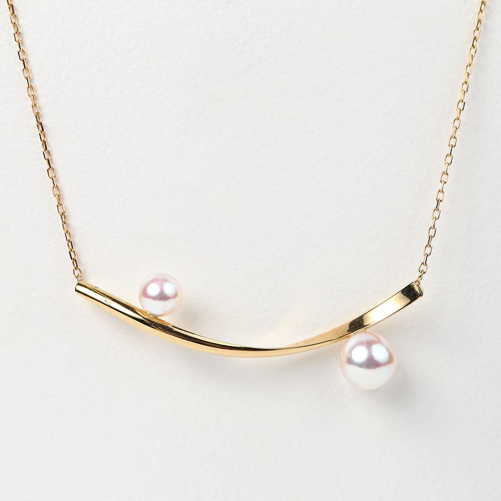 Silky Pearl Pendant K18 Necklace for Women Pearl Necklace [Gift Wrapped]