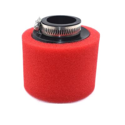 And Red Straight Bend Foam Air Filter High Flow Air Filter Elbow Neck Air Filter Sponge Cleaner