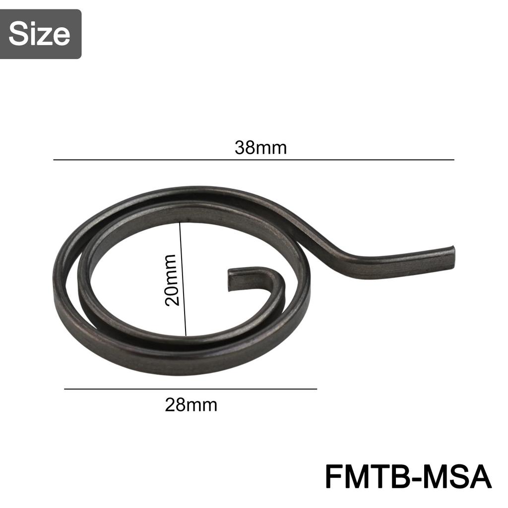 Türgriff-Ersatzfedern 5 Stück Schwarz FMTB-MSNH-4