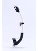 Two Treasures Full Dry Snorkel Set: Silicone Diving Mask with Tempered Glass for Children & Adults