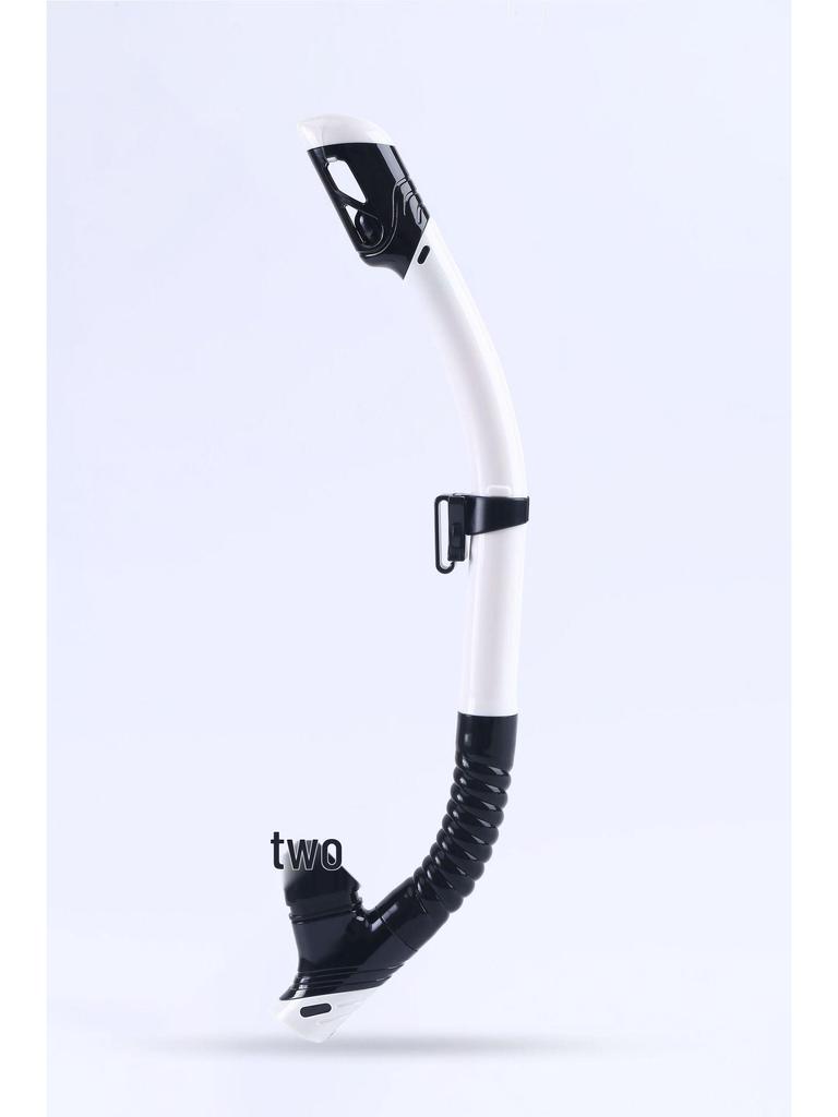 Two Treasures Full Dry Snorkel Set: Silicone Diving Mask with Tempered Glass for Children & Adults