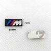 10Pcs Car Steering Wheel Hub Caps Center M Emblem Badge Sticker DIY Sticker For M F31 F34 F32 E52 E53 E60 E90 E91 E92 E93