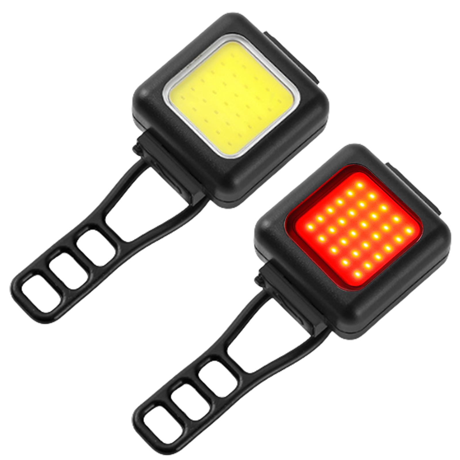 Перезаряжаемый Велосипедный Передний Фонарь Задний Фонарь Светодиодная Велосипедная Фара Водонепроницаемый Велосипедный Головной Свет Велосипедная Передняя Задняя Лампа C