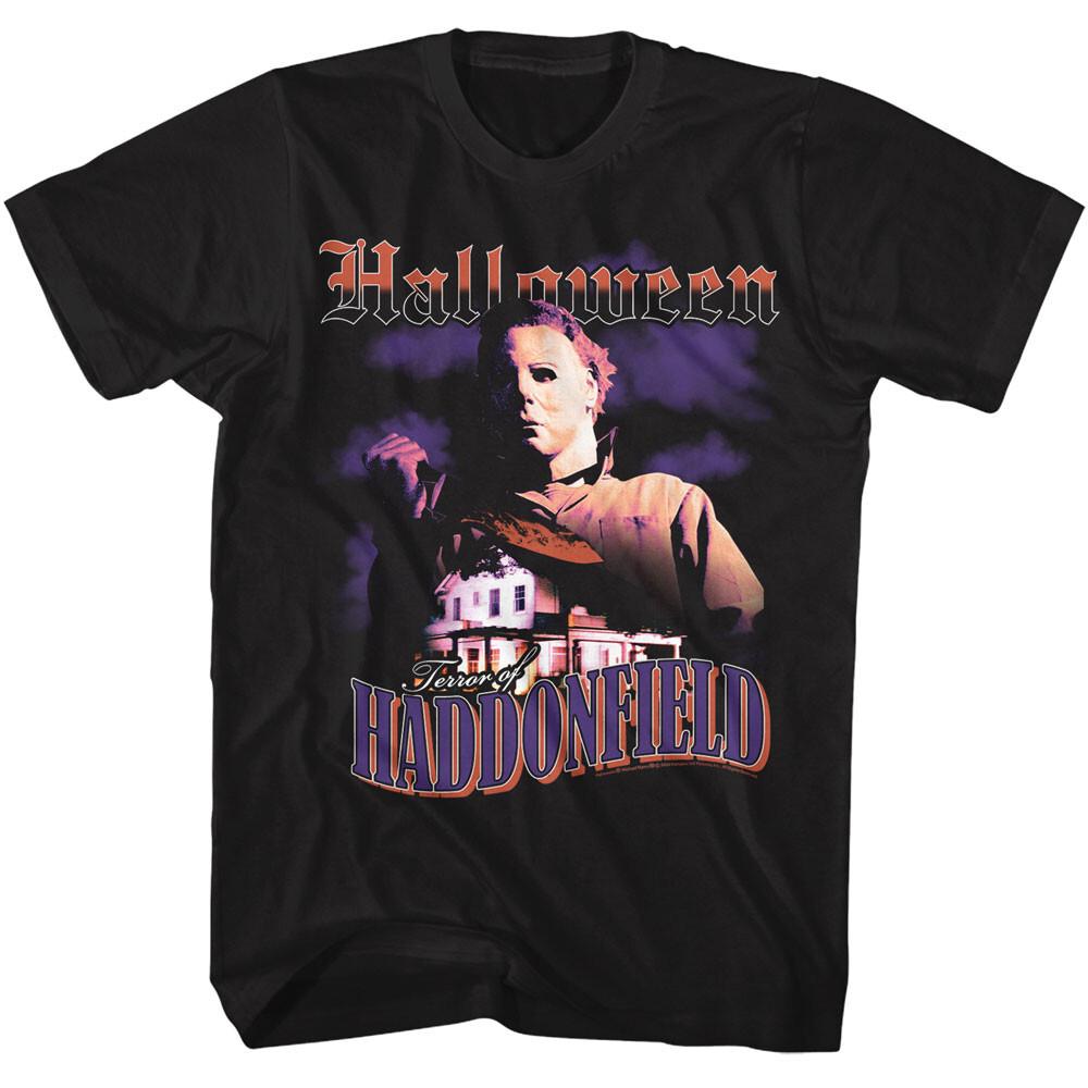 

Halloween Movie Michael Myers Terror Of Haddonfield Men s T Shirt Unisex T-Shirt XXXXL